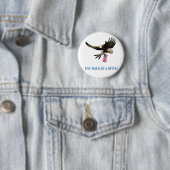 Badge Rond 5 Cm États-Unis (En situation)