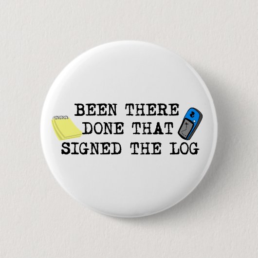 Badge Rond 5 Cm Été là… (Devant)