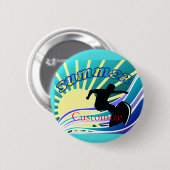 Badge Rond 5 Cm Été Surf Fun Thunder_Cove (Devant & derrière)