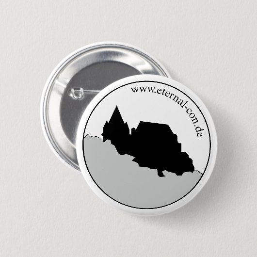 Badge Rond 5 Cm Eternal-Con Button (Devant & derrière)