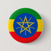 Badge Rond 5 Cm Éthiopie (Devant)