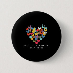 Badge Rond 5 Cm Étions Tous Un Coeur De Fou Différent Inclusif E