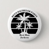 Badge Rond 5 Cm Étiquette de nom pour enterrement de vie de garçon (Devant)