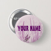 Badge Rond 5 Cm Étiquette nommée de nature (Devant & derrière)