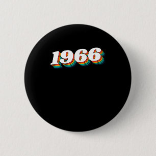 Badge Rond 5 Cm étiquette rétro 1966