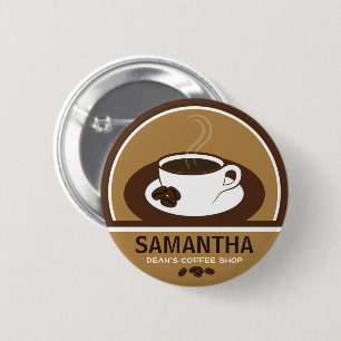 Badge Rond 5 Cm Étiquettes nommées d'identification de personnel