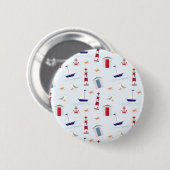 Badge Rond 5 Cm étoile (Devant & derrière)