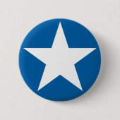 Badge Rond 5 Cm Étoile blanche (Devant)