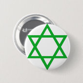 Badge Rond 5 Cm Étoile de David (Devant & derrière)