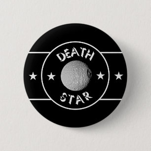 Badge Rond 5 Cm Étoile de la mort