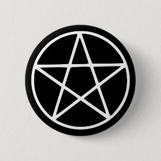 Badge Rond 5 Cm Étoile - Emo - Goth - Bouton