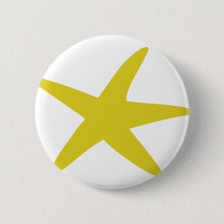 Badge Rond 5 Cm étoile jaune