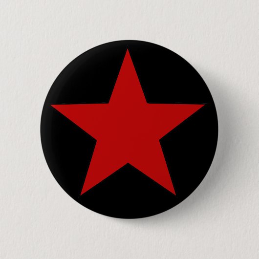 Badge Rond 5 Cm Étoile rouge (Devant)