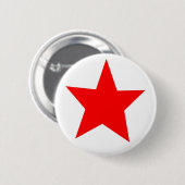 Badge Rond 5 Cm Étoile rouge (Devant & derrière)
