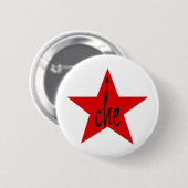 Badge Rond 5 Cm Étoile rouge de Che ! (Devant & derrière)