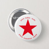 Badge Rond 5 Cm Étoile rouge Zapatista (Devant & derrière)