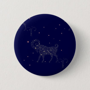 Badge Rond 5 Cm étoiles