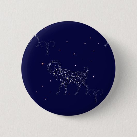 Badge Rond 5 Cm étoiles (Devant)