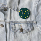 Badge Rond 5 Cm Étoiles (En situation)