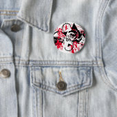 Badge Rond 5 Cm étoiles grondeuses (En situation)