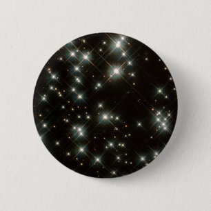 Badge Rond 5 Cm Étoiles naines blanches anciennes dans la galaxie