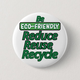 Badge Rond 5 Cm Être écologique