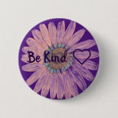 Badge Rond 5 Cm Être gentil (Devant)