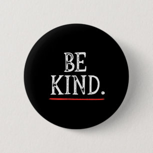 Badge Rond 5 Cm Être gentil Contre l'intimidation Sensibilisation 