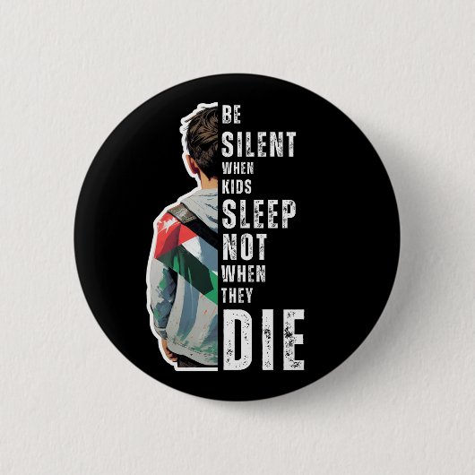 BADGE ROND 5 CM ÊTRE SILENCIEUX (Devant)