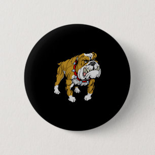 Badge Rond 5 Cm Être un amoureux des bulldogs 17 