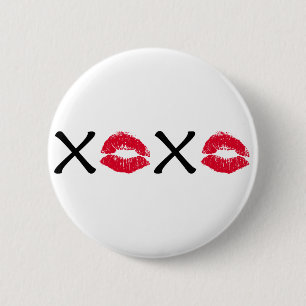 Badge Rond 5 Cm Étreintes et baisers
