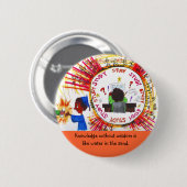 Badge Rond 5 Cm Étude (Devant & derrière)