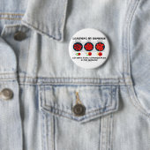 Badge Rond 5 Cm Étude par des conséquences mortelles d'osmose (En situation)