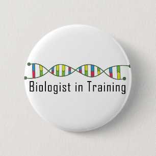 Badge Rond 5 Cm Étudiant de biologie