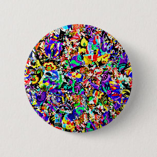 Badge Rond 5 Cm Étui pour iPad Air avec peinture abstraite colorée