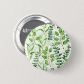 Badge Rond 5 Cm Eucalyptus (Devant & derrière)