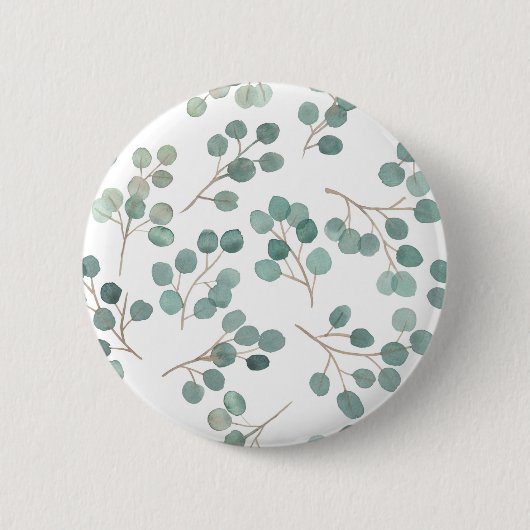 Badge Rond 5 Cm Eucalyptus (Devant)