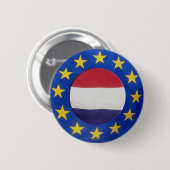 Badge Rond 5 Cm Euro 2008 - Bouton Pays-Bas (Devant & derrière)