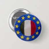 Badge Rond 5 Cm Euro 2008 - Italie - Bouton (Devant & derrière)