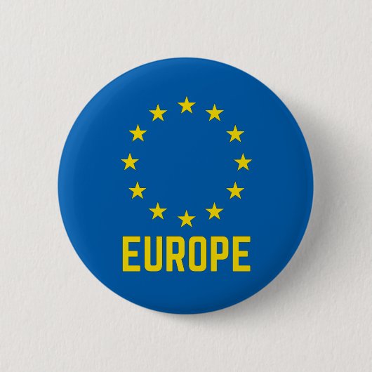Badge Rond 5 Cm Europe (Devant)
