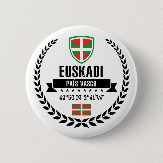 Badge Rond 5 Cm Euskadi (Devant)