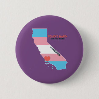 Badge Rond 5 Cm Événement de mars SLO janvier des femmes
