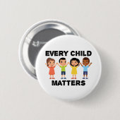 Badge Rond 5 Cm Every Child Matters (Devant & derrière)