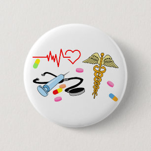 Badge Rond 5 Cm Everything medical