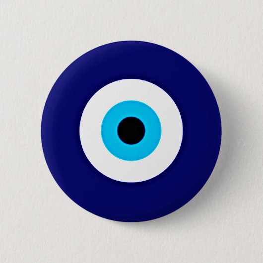 Badge Rond 5 Cm Evil Eye Charm (Devant)
