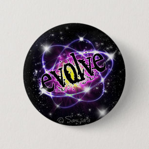 Badge Rond 5 Cm Évoluez