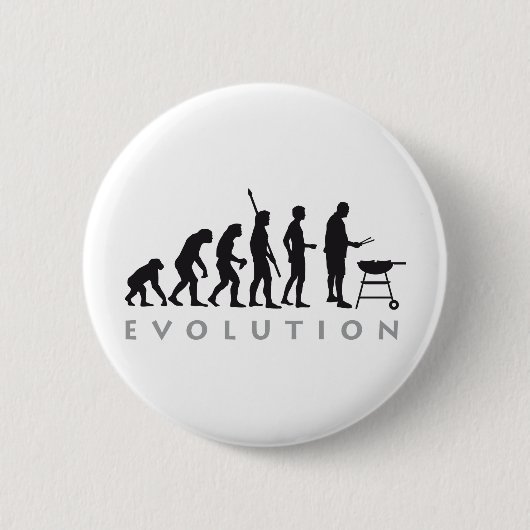 Badge Rond 5 Cm évolution barbecue (Devant)