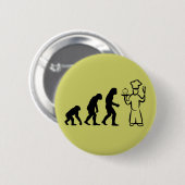Badge Rond 5 Cm Évolution de Baker (Devant & derrière)