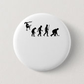 Badge Rond 5 Cm Évolution des bancs de pelouse (Devant)