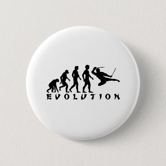Badge Rond 5 Cm évolution Ninja (Devant)
